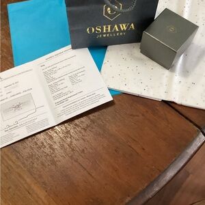 ENGAGEMENT RING SI 1 D 0.75CARATS APPRAISED AT $10K